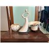 Image 2 : Circle Of Love Figurine By Kim Lawrence H11/With Assorted Ceramic Goods