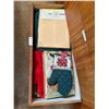 Image 1 : Drawer Full Of Festive Table Cloths And Decorative Goods