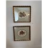 Image 1 : Pair Of Embroidered Birds 11 x 11