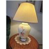 Image 1 : Ginger Jar Themed Flower Lamp 18D 24H