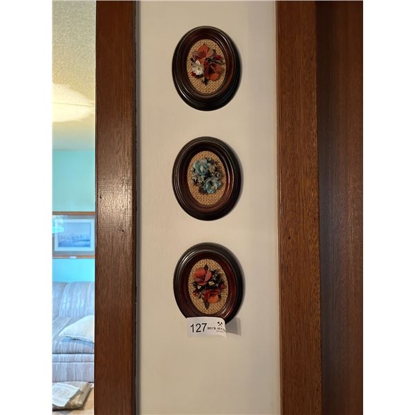 Flora Wall Art Decor Set 3