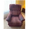 Image 1 : Well Used Maroon Recliner