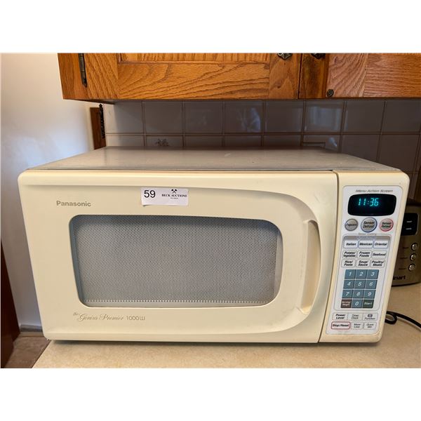 Panasonic The Genius Premier 1000w Microwave 15D 21L 11H