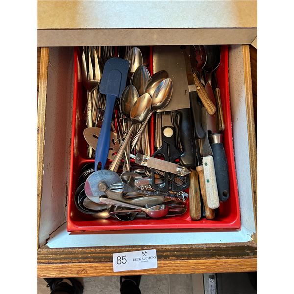 Entire Drawer Full Of Silverware