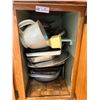 Image 1 : Entire Cupboard Of Baking Trays And Bowls