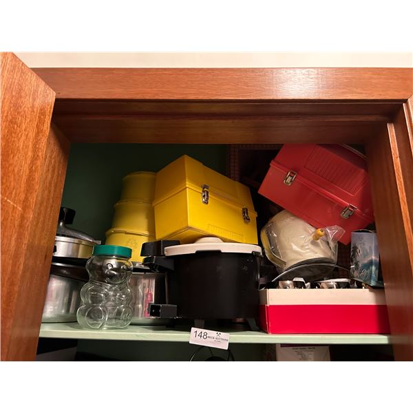 Assorted Goods With Rice Cooker