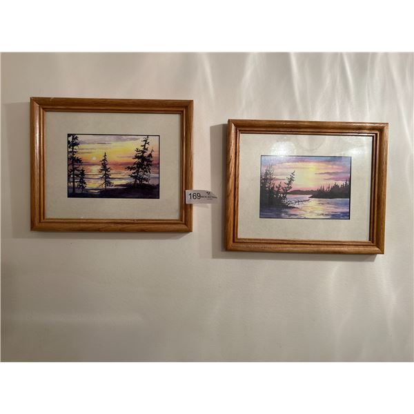 Portrait Overseeing The Sunset