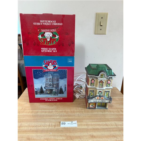 Santa Trim Shoppe Main St. Cinema