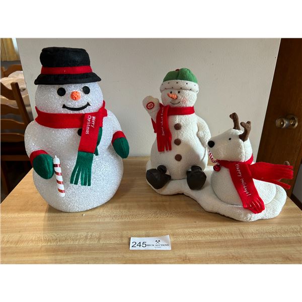 Snowman Christmas Decor