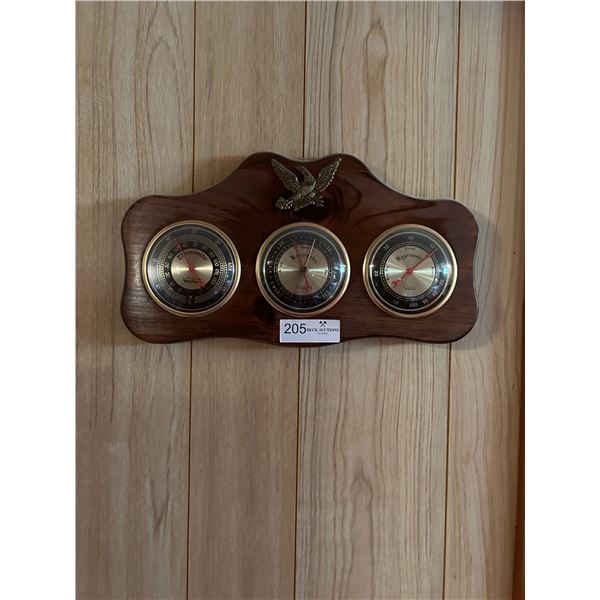 Barometer Eagle Engrave Weather station 16x10