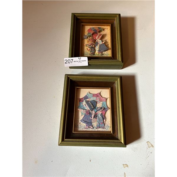 3D Paper Pop Out Art 8x7