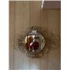 Image 1 : Brass Framed Mirror 18sx22