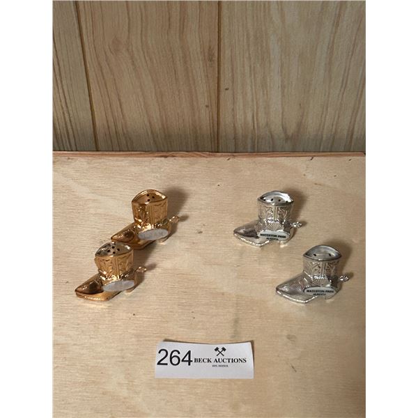 Cowboy Boots Salt And Pepper Shakers 1W 1H