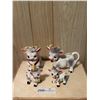 Image 2 : Cow Bell Salt N Pepper Shakers And Sugar N Cream Holders