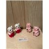 Image 2 : Little Piggy Salt N Pepper Shakers 1.5W 2H