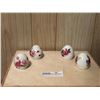 Image 3 : Egg Shaped Salt N Pepper Shakers 1.5W 2H