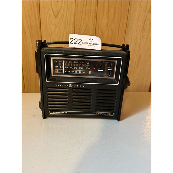 General Electric Solid State CB Monitor 40
