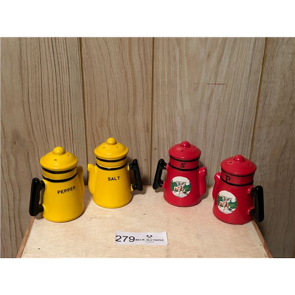Stein Themed Salt N Pepper Shakers 2W 3H