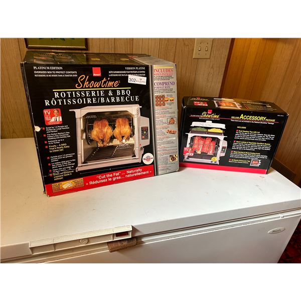 Showtime Rotisserie & BBQ oven