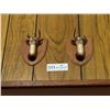 Image 1 : 2 Deer Heads Wall Mount