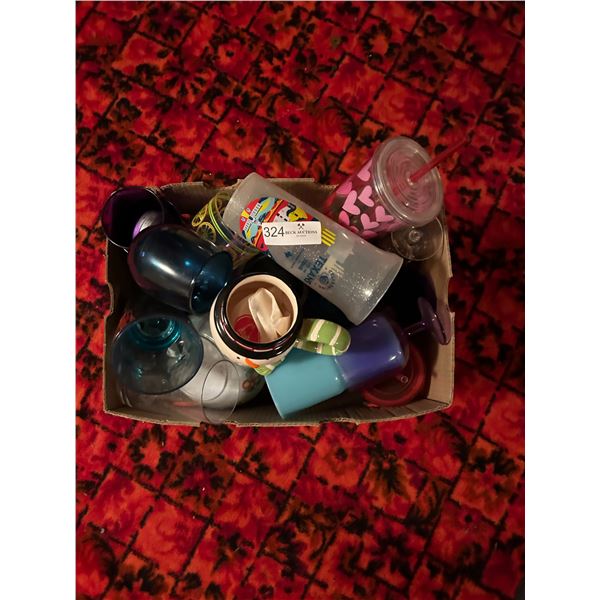 Assorted Cups With Snowman Mug