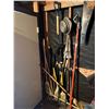 Image 1 : Assorted Brooms And Garden Tools