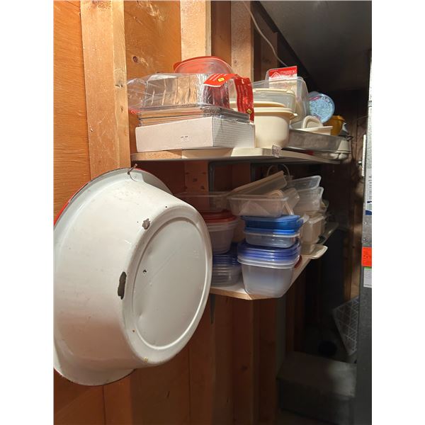Collection Of Plastic Containers