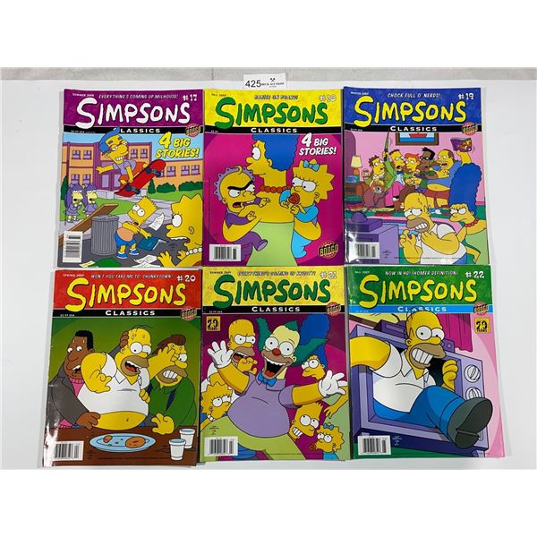The Simpsons Classics Comic Collection 17-22