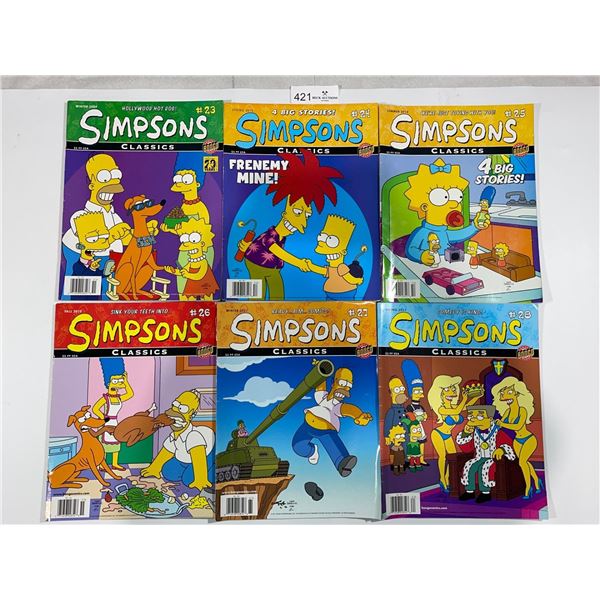 The Simpsons Classics Comic Collection 23-28