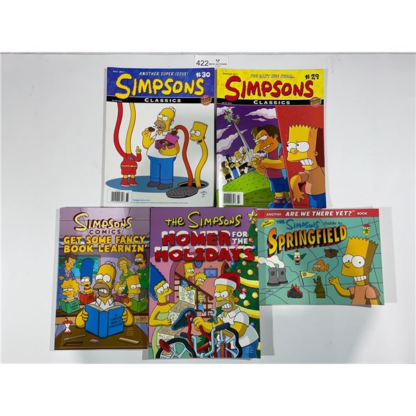 Simpsons Classics 29-30, Simpsons Comic Novels