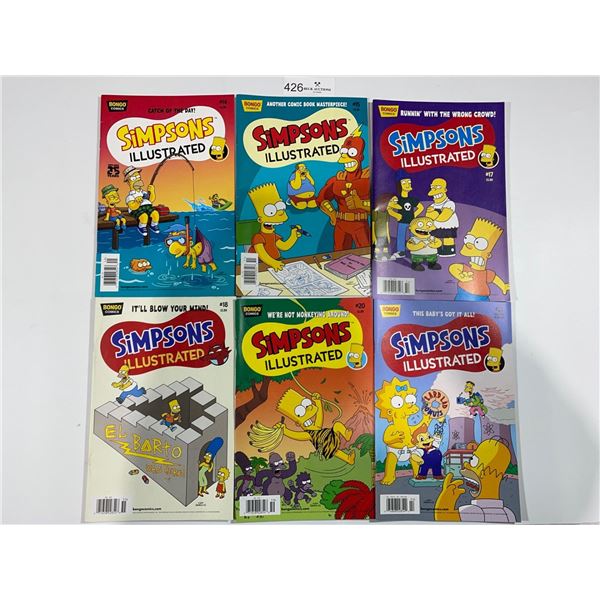 Simpsons Illustrated 14,15,17,18,20,21