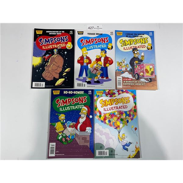 Simpsons Illustrated 22,23,24,26,27