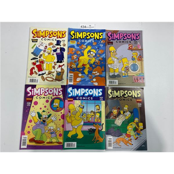 Simpsons Comics 223 - 228