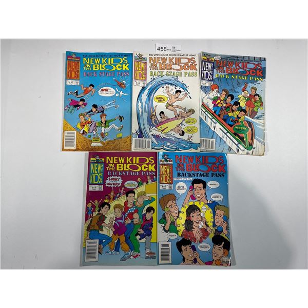 New Kids On The Block Back Stage Pass