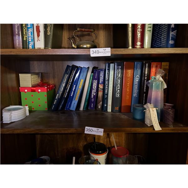 Old College & University Textbooks Electrical, Geometries, English