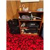 Image 1 : Bookshelf And All Of Its Contents Including Suitcase