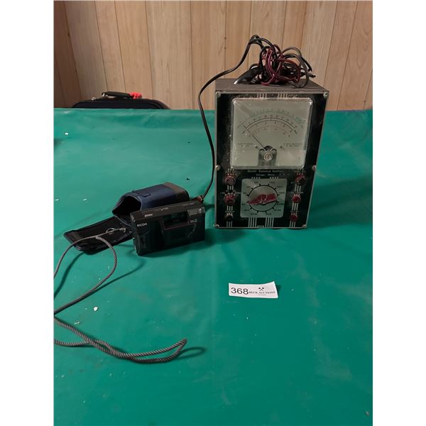 RICOH Camera And Devry Technical Institute Watt Oh Meter Model 1S14