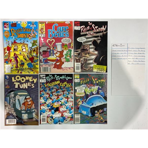 Assortment Of Vintage Comics ( Marvel &Rodger Rabbit)