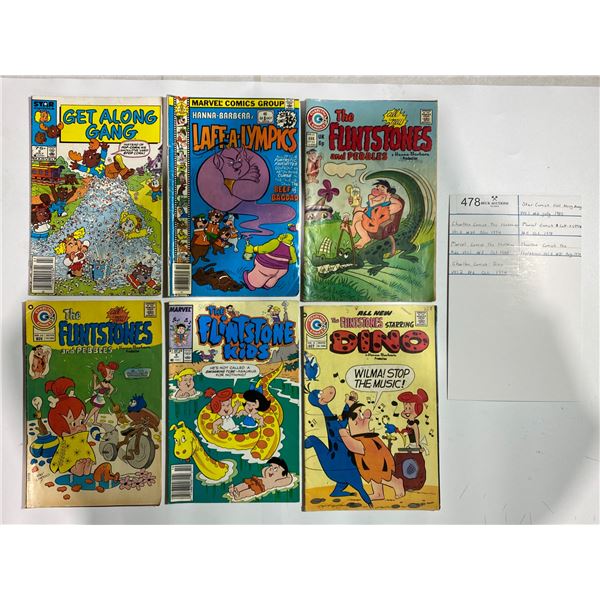 Assortment Of Vintage Comics (Charlton Comics, Star Comics & Marvel Comics )