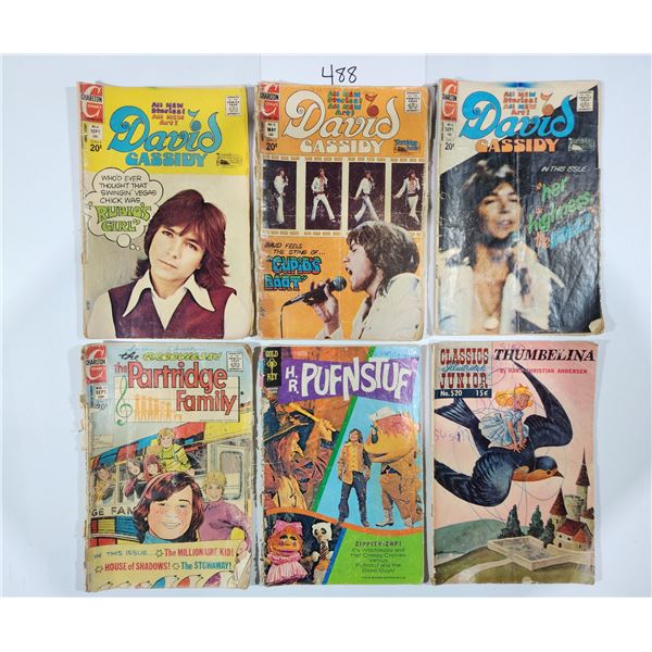 Assorted Comic Collection incl. David Cassidy & Partridge Family