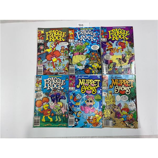 Assortment Of Fraggle Rock And Muppet Babies