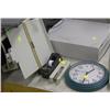 Image 1 : CLOCK, AND OFFICE SUPPLIES