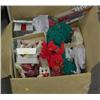 Image 1 : BOX OF CHRISTMAS STUFF