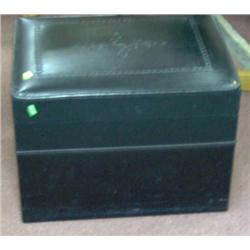 BLACK OTTOMAN