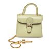 Image 1 : Delvaux Green Brillant Leather Bag Charm