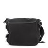 Image 2 : Saint Laurent YSL Fringe Flap Messenger Bag Canvas with Leather Medium Black