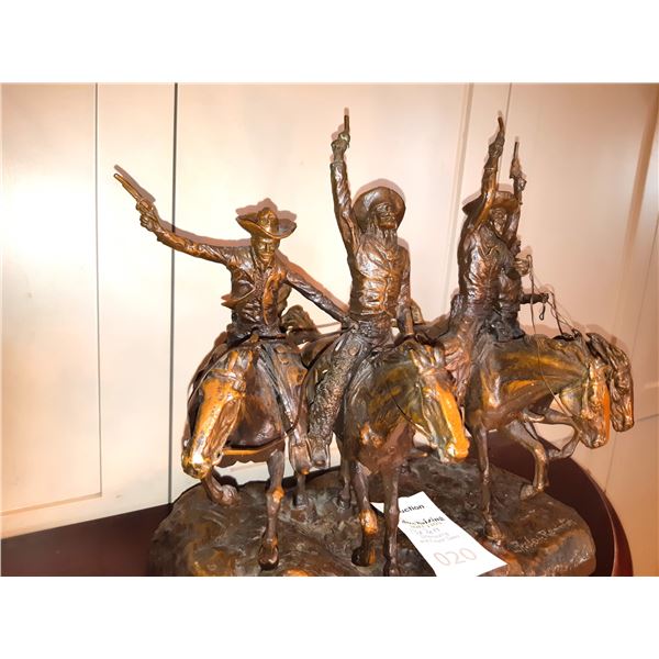 Reproduction Frederick Remington Bronze Cat A