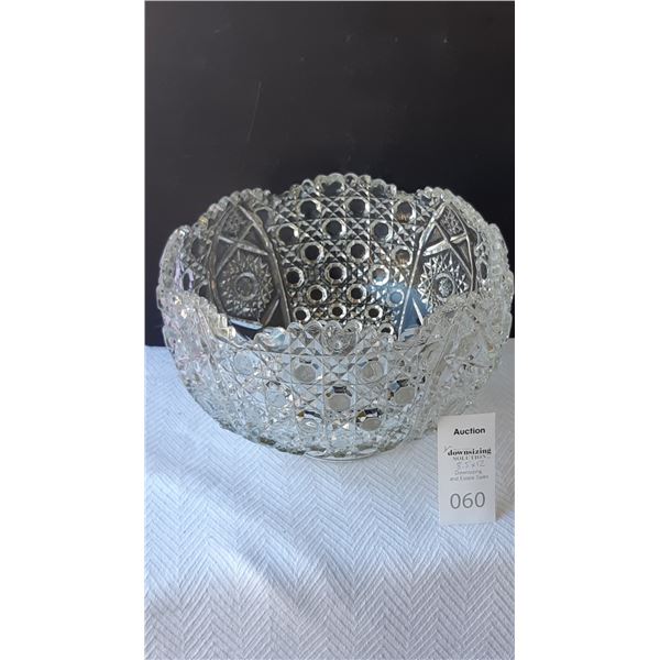 Crystal Punch Bowl Cat A