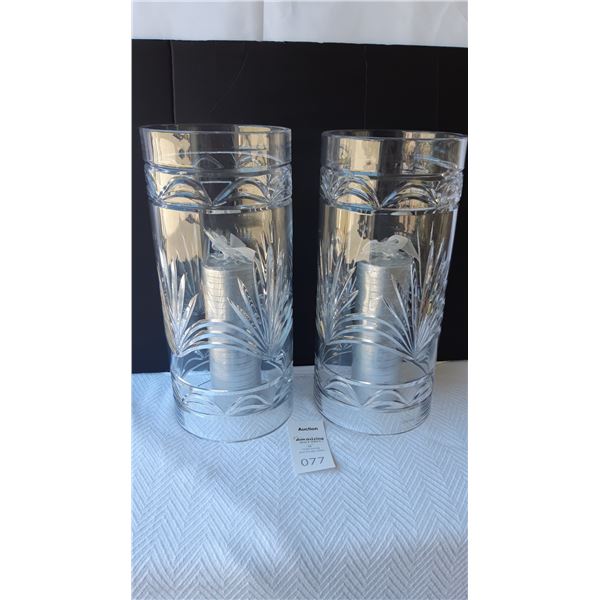 Crystal Candle Holders Cat A