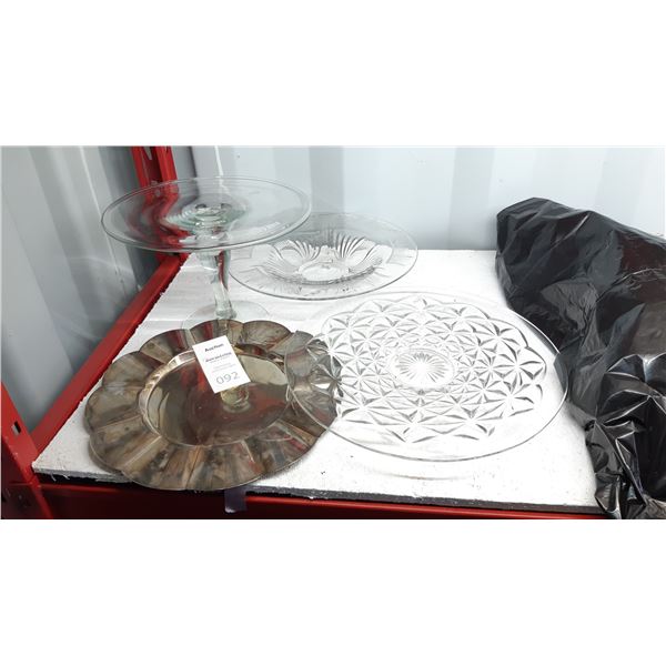 Silverplate & Glass Cat A